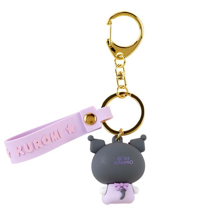 Hello Kitty Kuromi Signature Keychain (Baby Series) Moradas | CL_HK35617