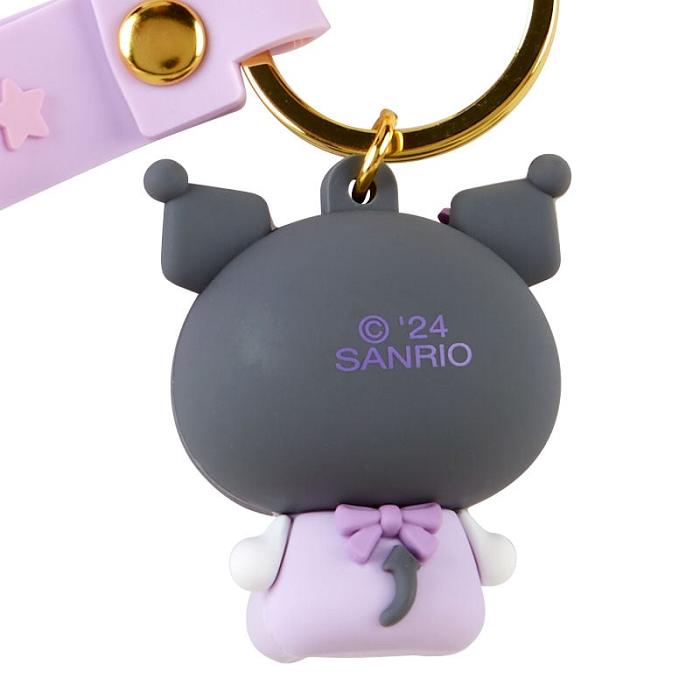 Hello Kitty Kuromi Signature Keychain (Baby Series) Moradas | CL_HK35617