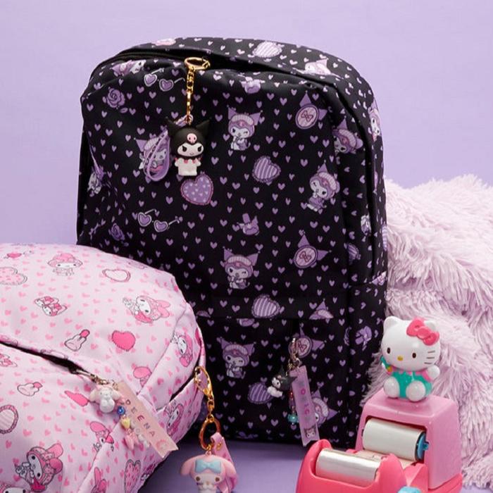 Hello Kitty Kuromi Sleepover All-Over Print Negras | CL_HK13710