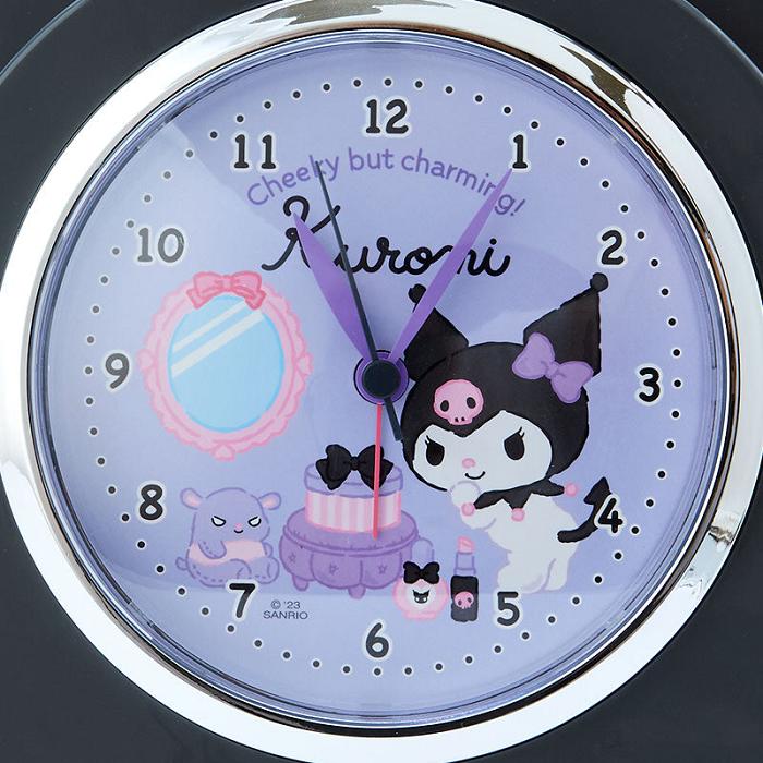 Hello Kitty Kuromi Snooze-n-Stop Talking Alarm Clock Negras | CL_HK65635