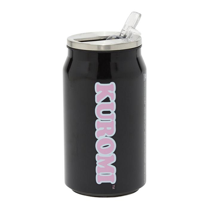 Hello Kitty Kuromi Soda Can Water Bottle Negras | CL_HK17872