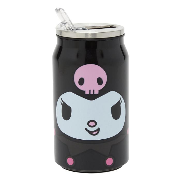 Hello Kitty Kuromi Soda Can Water Bottle Negras | CL_HK17872