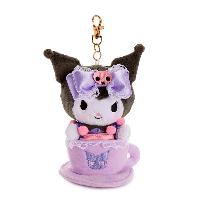 Hello Kitty Kuromi Soft Mascot Plush (Cafe Series) Moradas | CL_HK10902