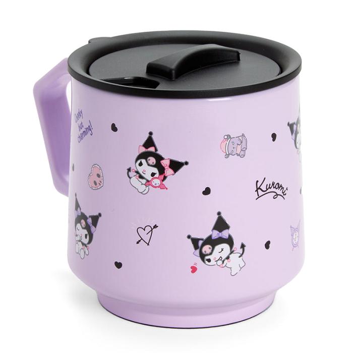 Hello Kitty Kuromi Stainless Steel Mug Moradas | CL_HK28233