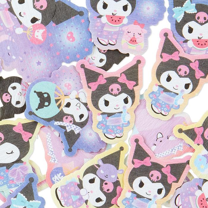 Hello Kitty Kuromi Summer 30-Piece Lantern Mini Sticker Pack Moradas | CL_HK15885