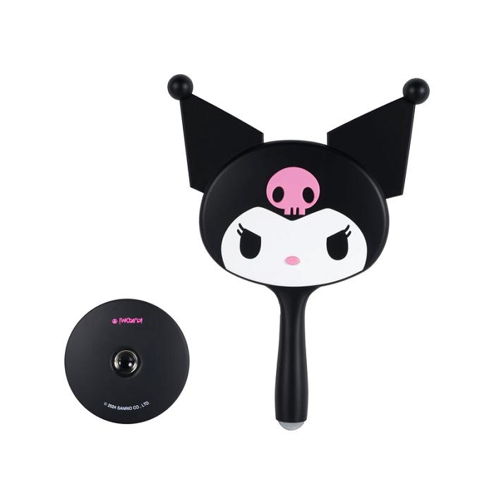 Hello Kitty Kuromi x Impressions Vanity LED Handheld Mirror Negras | CL_HK71265