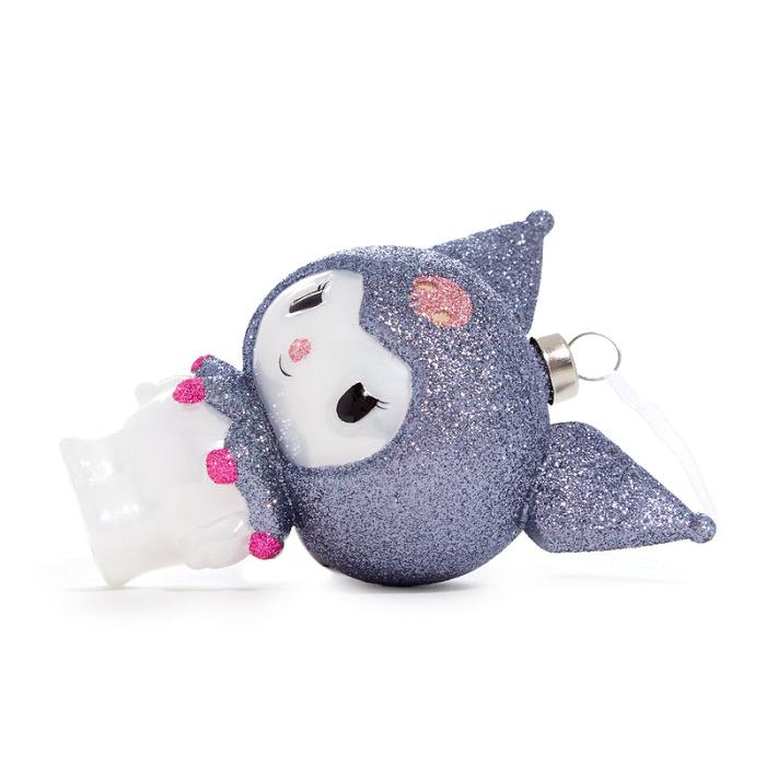 Hello Kitty Kuromi x Kat + Annie Glass Ornament Gris | CL_HK43319