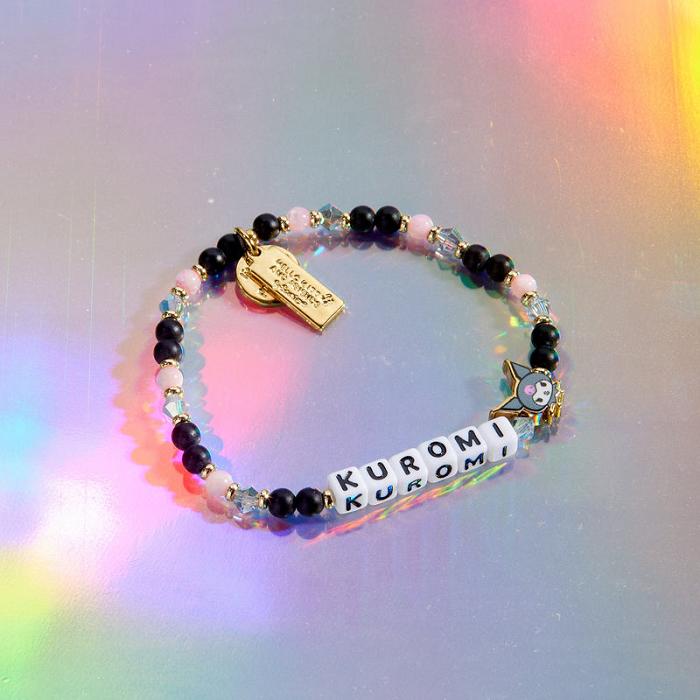 Hello Kitty Kuromi x Little Words Project Beaded Bracelet Multicolor | CL_HK61917