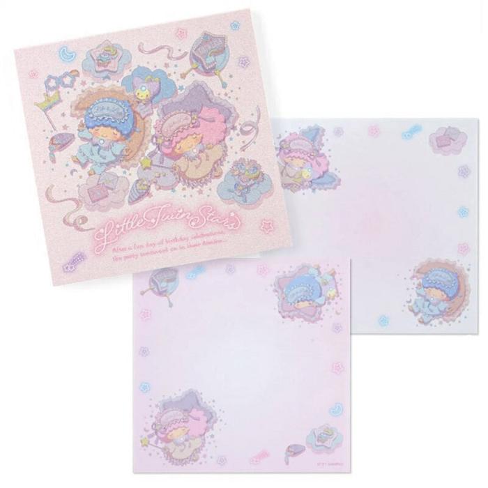 Hello Kitty LittleTwinStars Memo Pad (Sweet Dreams Series) Rosas | CL_HK67880