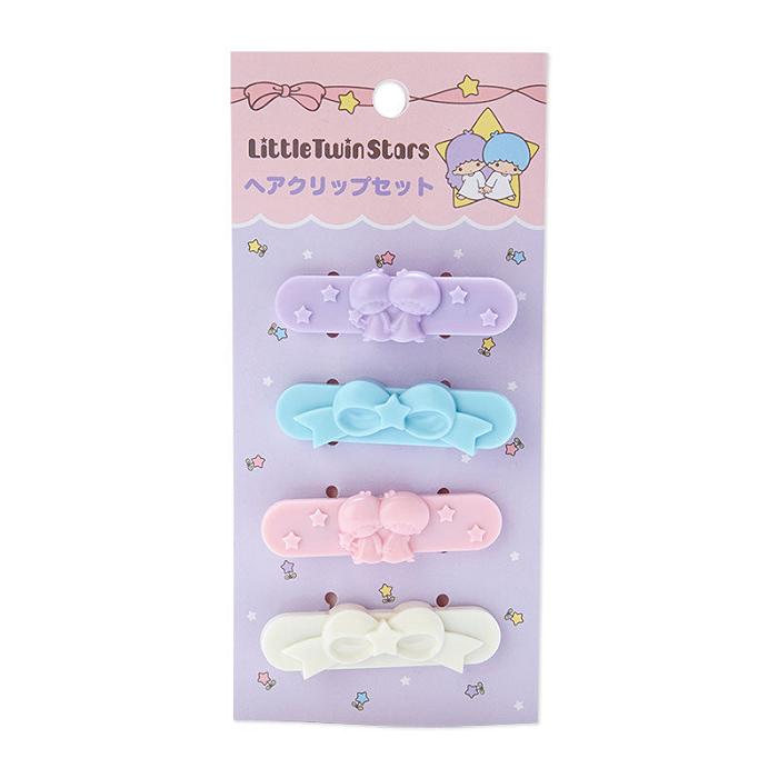 Hello Kitty LittleTwinStars Mini Hair Clip Set Multicolor | CL_HK12992