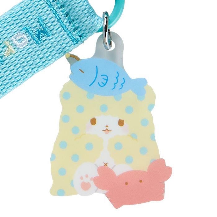 Hello Kitty Marumofubiyori Logo Keychain (Sanrio Character Award Series) Azules | CL_HK37619