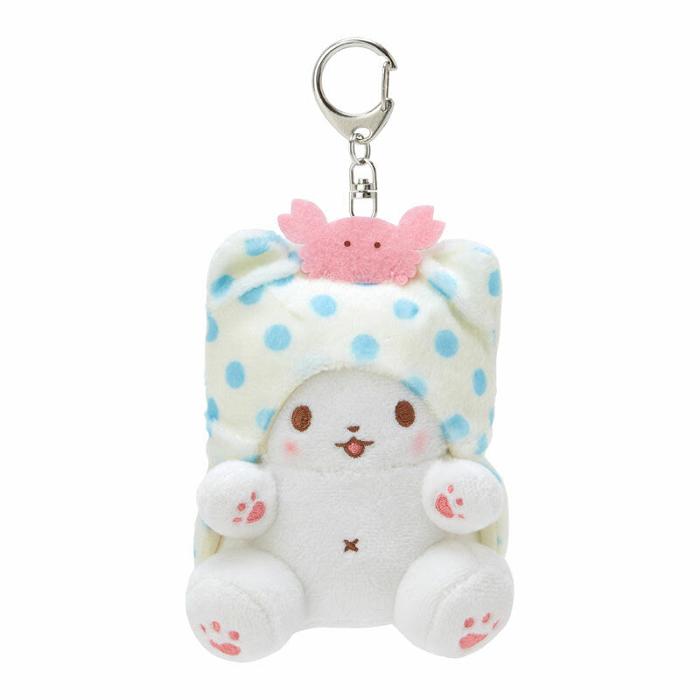 Hello Kitty Marumofubiyori Plush Mascot Keychain Blancas Azules | CL_HK86973