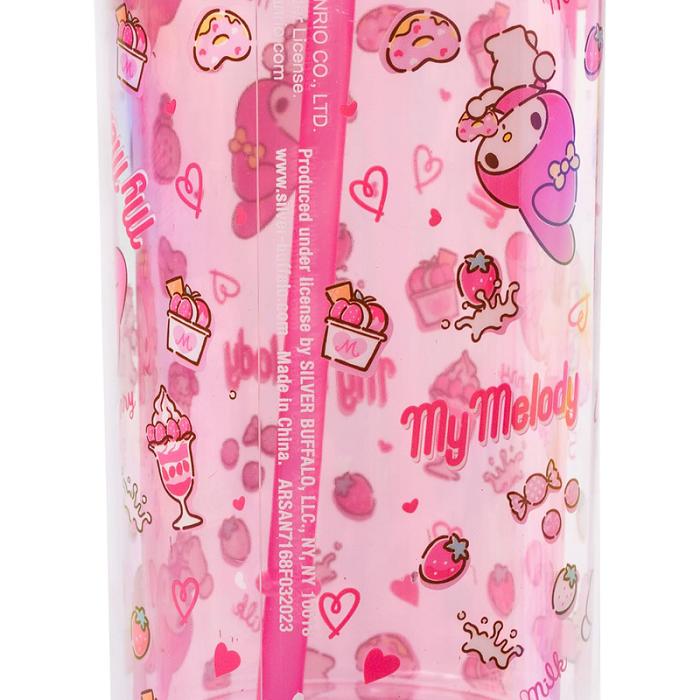 Hello Kitty My Melody 20oz Strawberry Travel Tumbler Rosas | CL_HK25750