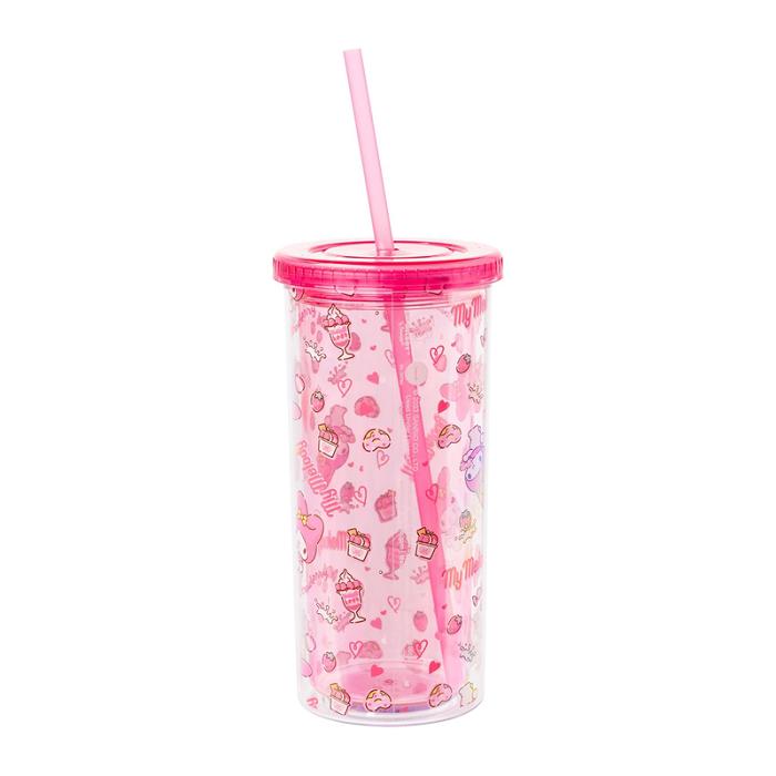 Hello Kitty My Melody 20oz Strawberry Travel Tumbler Rosas | CL_HK17429