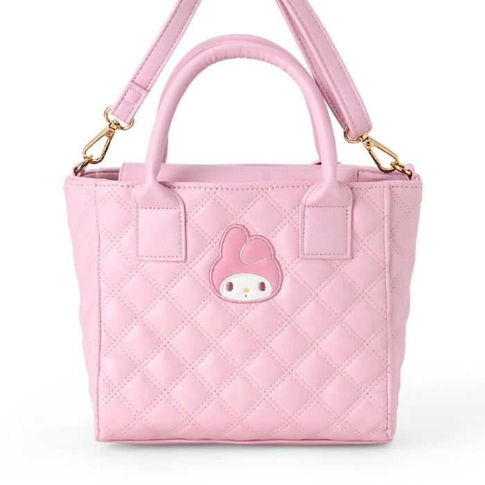 Hello Kitty My Melody 2-Way Mini Quilted Rosas | CL_HK47577