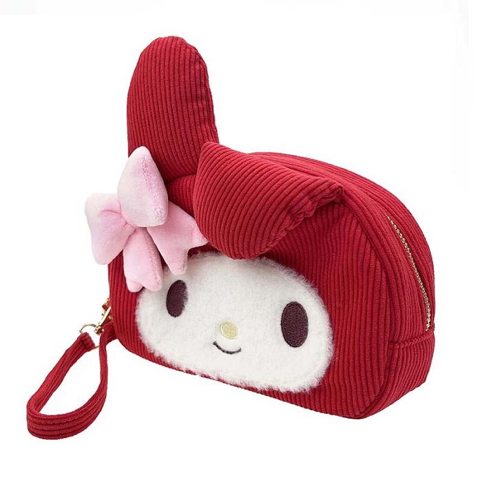 Hello Kitty My Melody 2-Way Wristlet (Classic Corduroy Series) Rojas | CL_HK97520