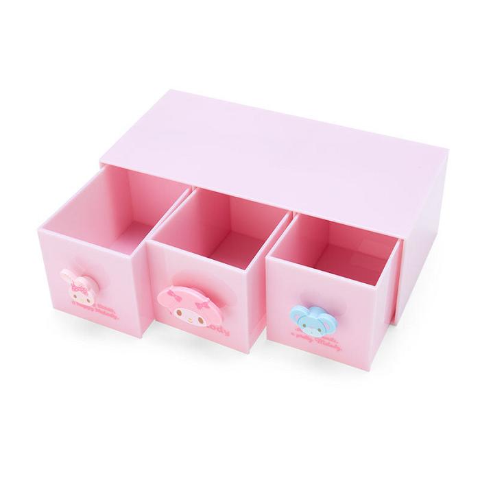 Hello Kitty My Melody 3-Tier Besties Stacking Container Rosas | CL_HK75012