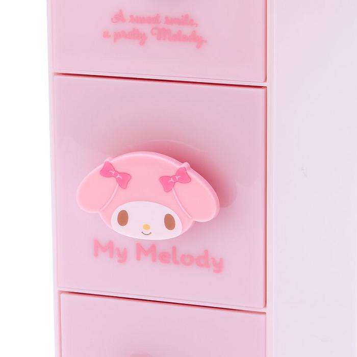 Hello Kitty My Melody 3-Tier Besties Stacking Container Rosas | CL_HK75012