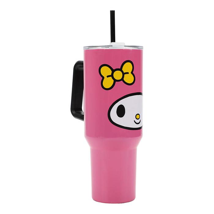 Hello Kitty My Melody 40oz Stainless Steel Travel Tumbler Rosas | CL_HK56634