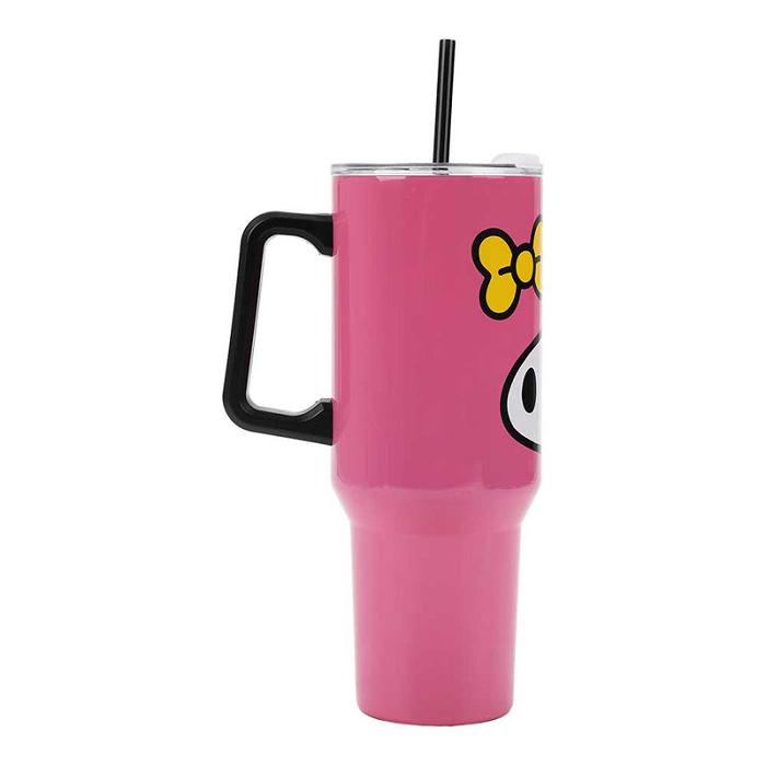 Hello Kitty My Melody 40oz Stainless Steel Travel Tumbler Rosas | CL_HK56634