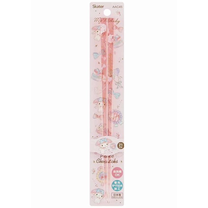 Hello Kitty My Melody Acrylic Chopsticks Rosas | CL_HK15567