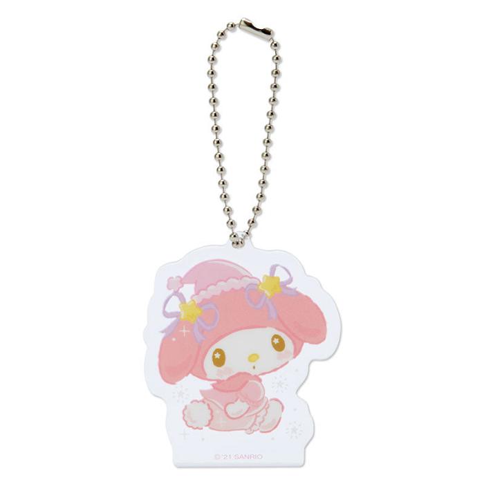 Hello Kitty My Melody Acrylic Keychain and Light Stand Rosas | CL_HK89048