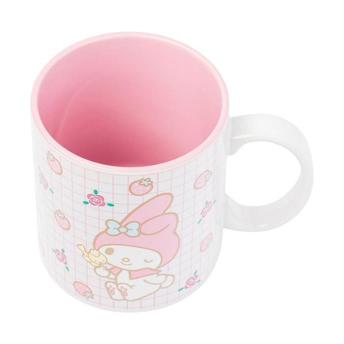 Hello Kitty My Melody All-Over Print Ceramic Mug (Sweet Things) Rosas | CL_HK87708