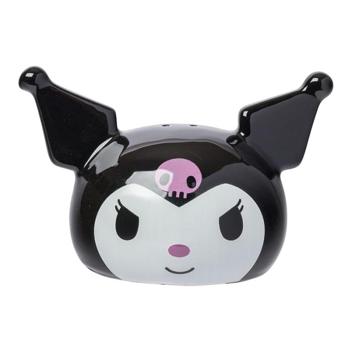 Hello Kitty My Melody And Kuromi Sculpted Ceramic Salt and Pepper Set Negras | CL_HK69359