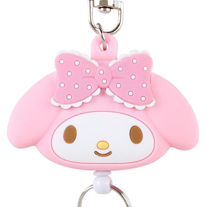 Hello Kitty My Melody Bestie Face Badge Reel Rosas | CL_HK86625