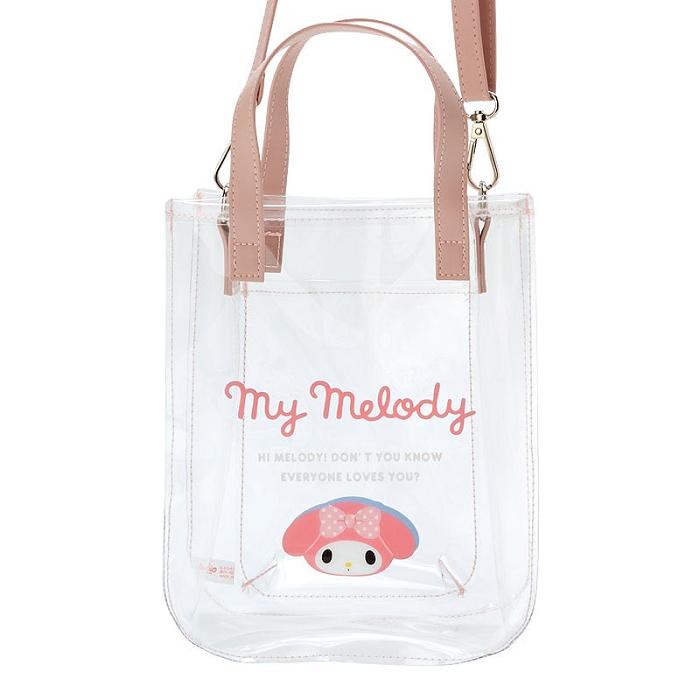 Hello Kitty My Melody Clear 2-Way Mini Blancas | CL_HK14587