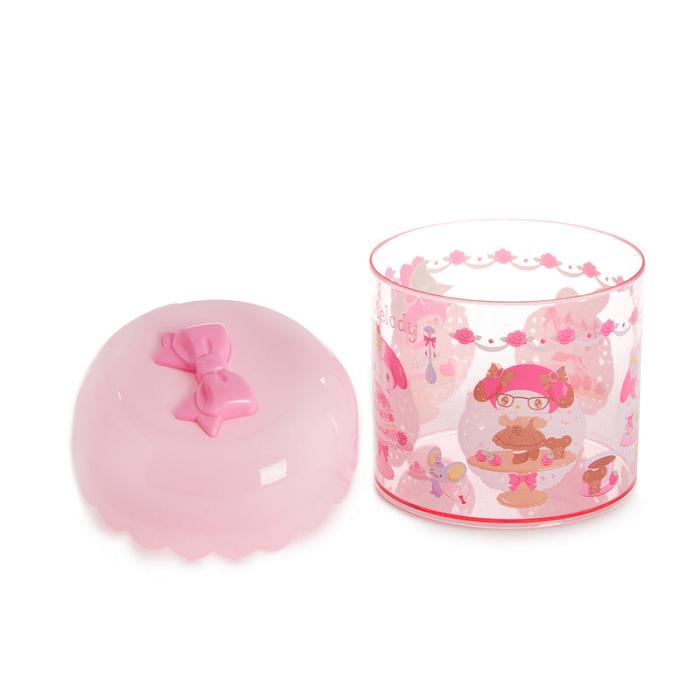 Hello Kitty My Melody Clear Canister (Sweet Lookbook Series) Rosas | CL_HK57659