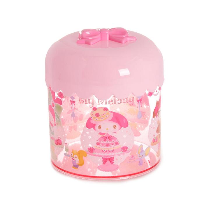 Hello Kitty My Melody Clear Canister (Sweet Lookbook Series) Rosas | CL_HK57659