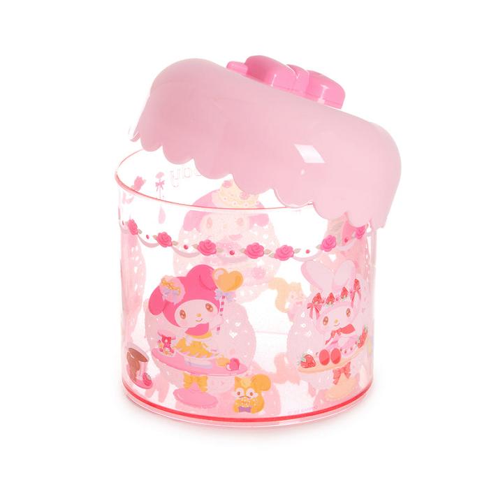 Hello Kitty My Melody Clear Canister (Sweet Lookbook Series) Rosas | CL_HK59629