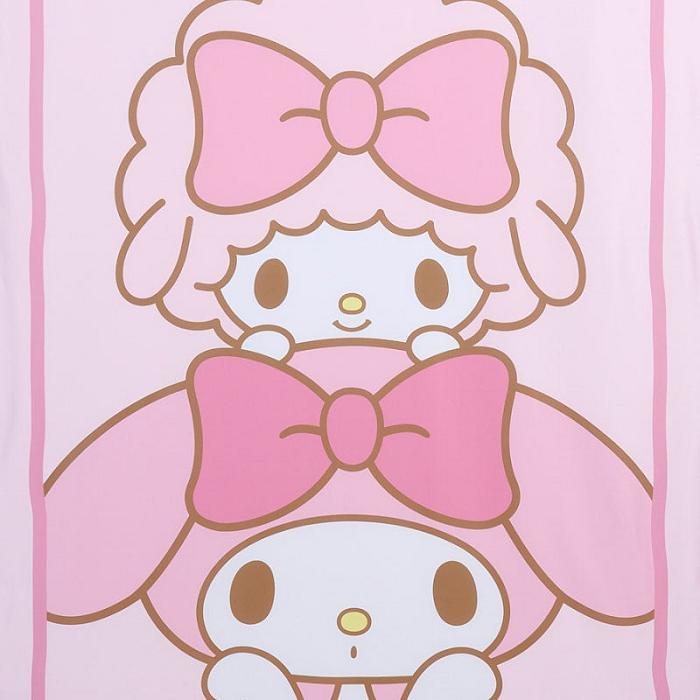 Hello Kitty My Melody Cool and Comfy Throw Blanket Rosas | CL_HK36502