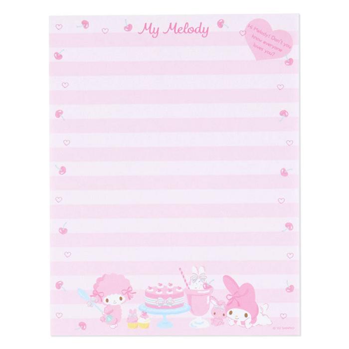 Hello Kitty My Melody Deluxe Letter Set Rosas | CL_HK51789