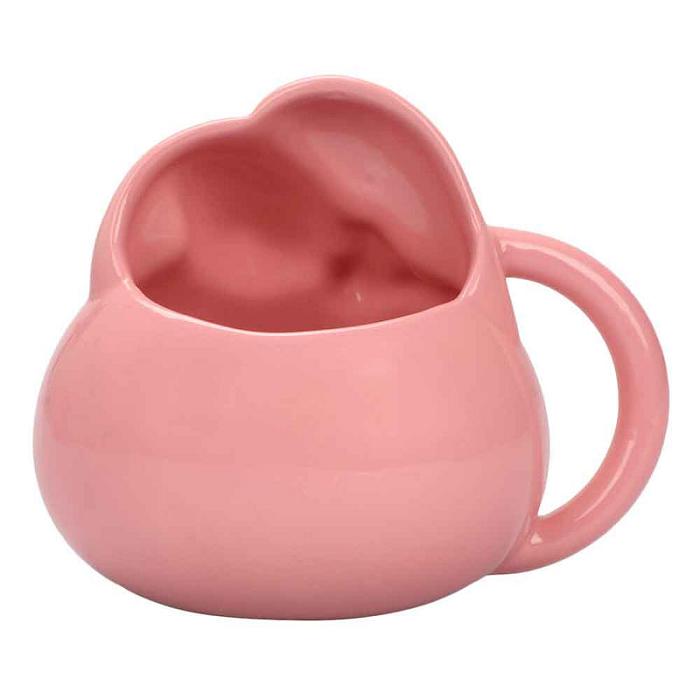 Hello Kitty My Melody Face Sculpted Mug Rosas | CL_HK57022