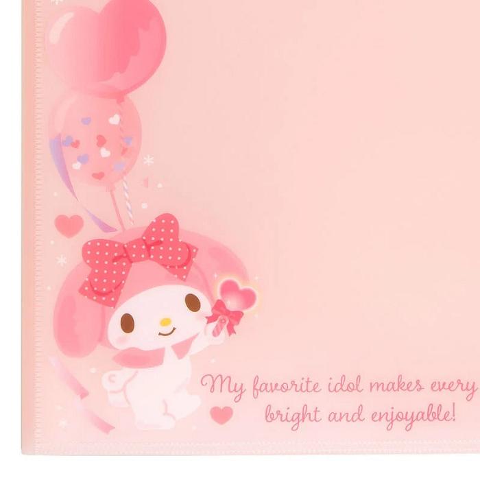 Hello Kitty My Melody File Folder Collect Book Rosas | CL_HK12971