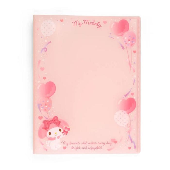 Hello Kitty My Melody File Folder Collect Book Rosas | CL_HK12971