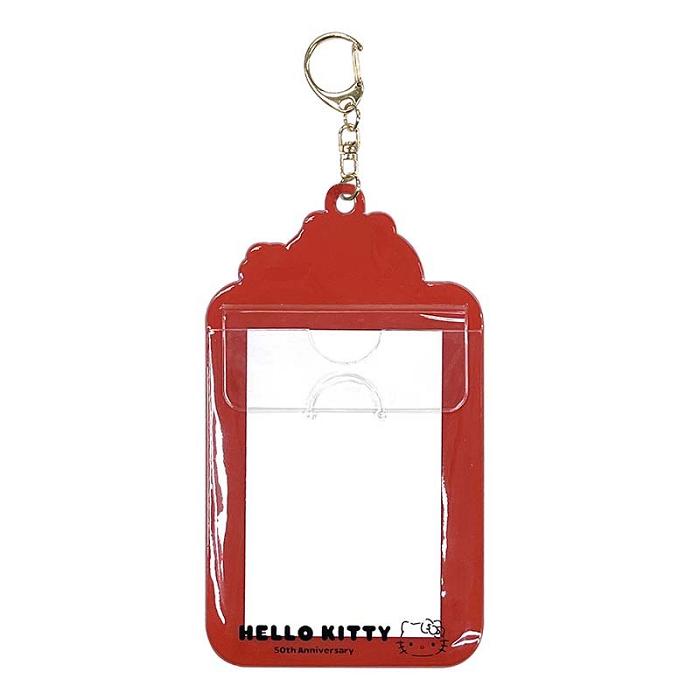 Hello Kitty My Melody ID Badge Holder (Hello, Everyone! Series) Naranjas | CL_HK73388