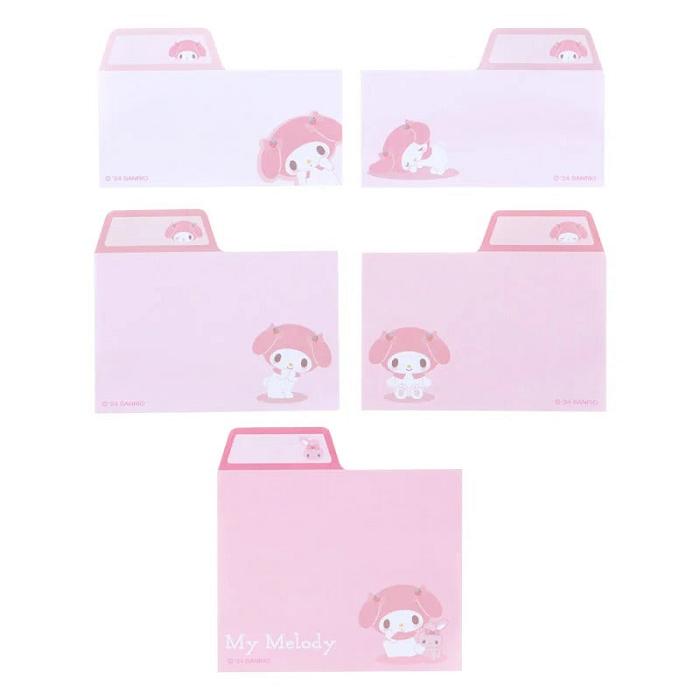 Hello Kitty My Melody Index Tab Sticky Notes Rosas | CL_HK95280