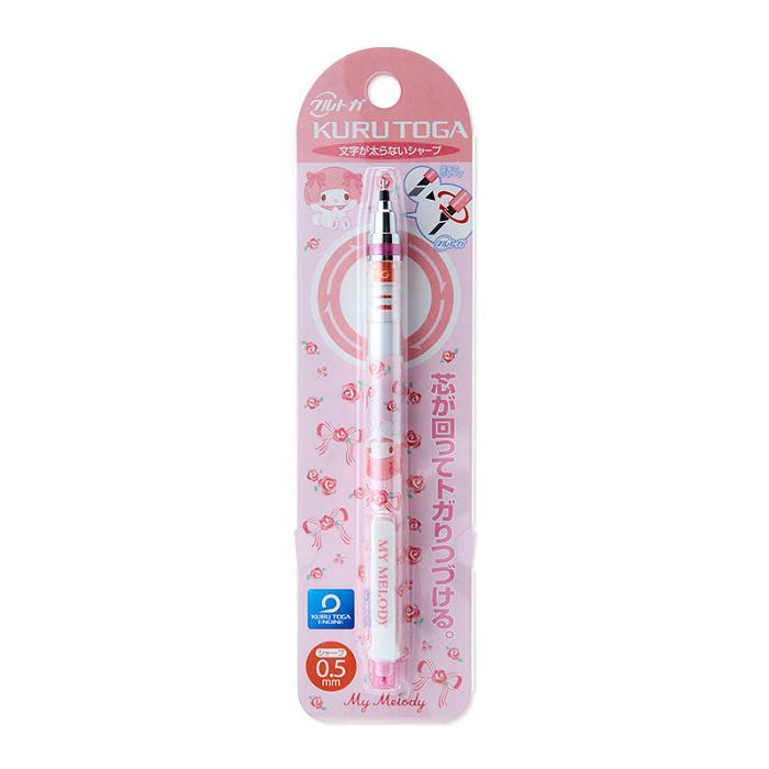 Hello Kitty My Melody Kura Toga Self-Sharpening Mechanical Pencil Rosas | CL_HK15347