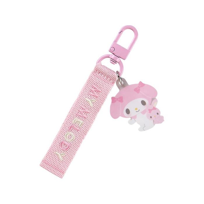 Hello Kitty My Melody Logo Keychain (Sanrio Character Award Series) Rosas | CL_HK85488