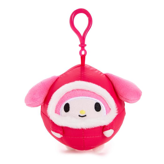 Hello Kitty My Melody Mascot Clip (Winter Puffer Series) Rojas | CL_HK76221