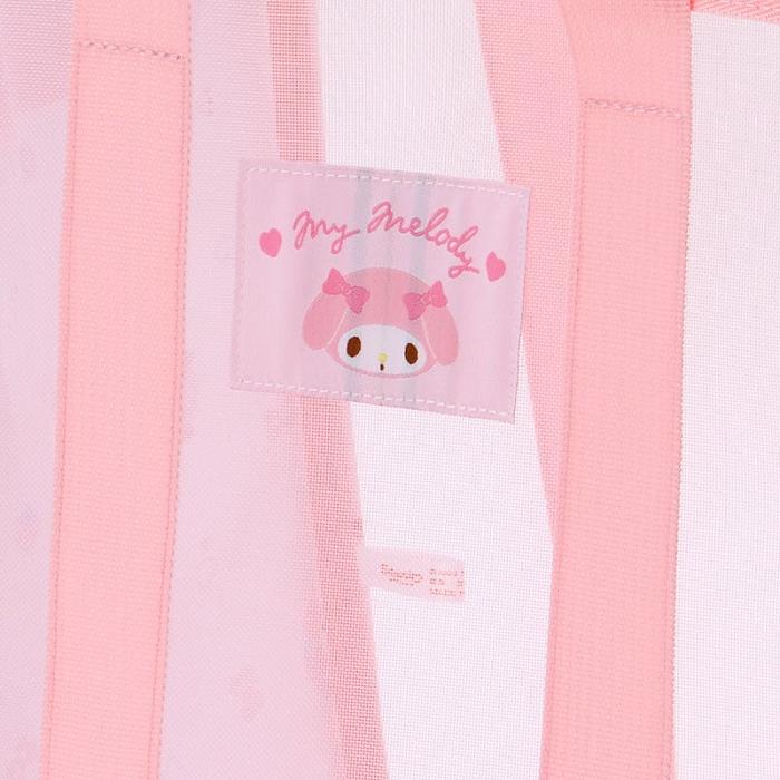 Hello Kitty My Melody Mesh Storage Tote (Medium) Rosas | CL_HK59689