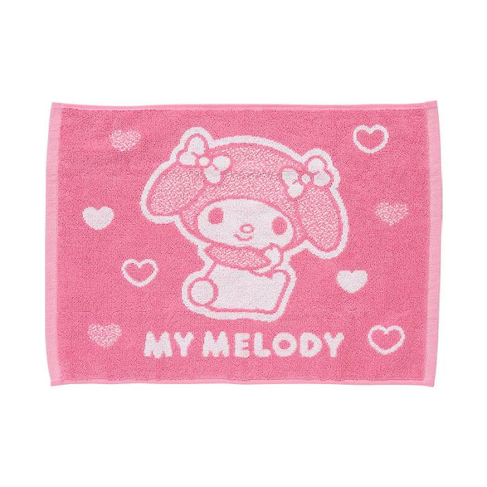 Hello Kitty My Melody Mini Cotton Bath Mat Rosas | CL_HK69856