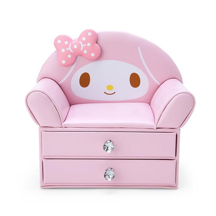 Hello Kitty My Melody Mini Sofa Storage Chest Rosas | CL_HK67163