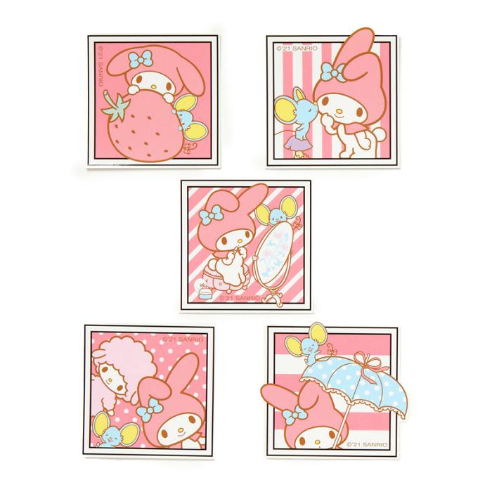 Hello Kitty My Melody Photo Big Sticker Pack Rosas | CL_HK72750