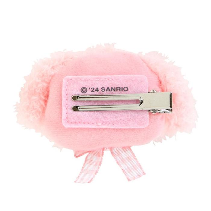 Hello Kitty My Melody Plush Hair Clip (Gingham Bow) Rosas | CL_HK27191