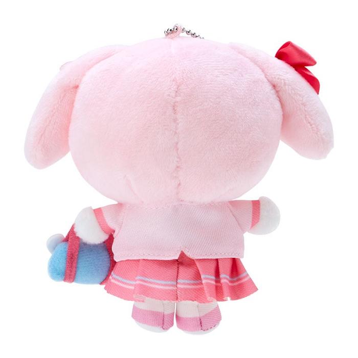 Hello Kitty My Melody Plush Mascot Keychain (Sanrio Academy Series) Rosas | CL_HK41335