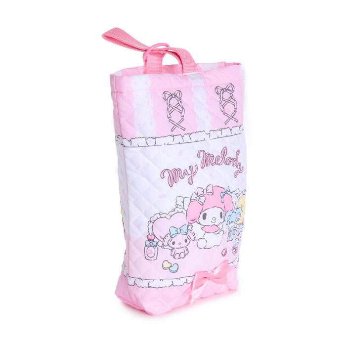 Hello Kitty My Melody Quilted Small Travel Bag (Frills & Lace Series) Rosas | CL_HK64260